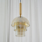 Ambravale Glass Pendant Light-Moonnatur
