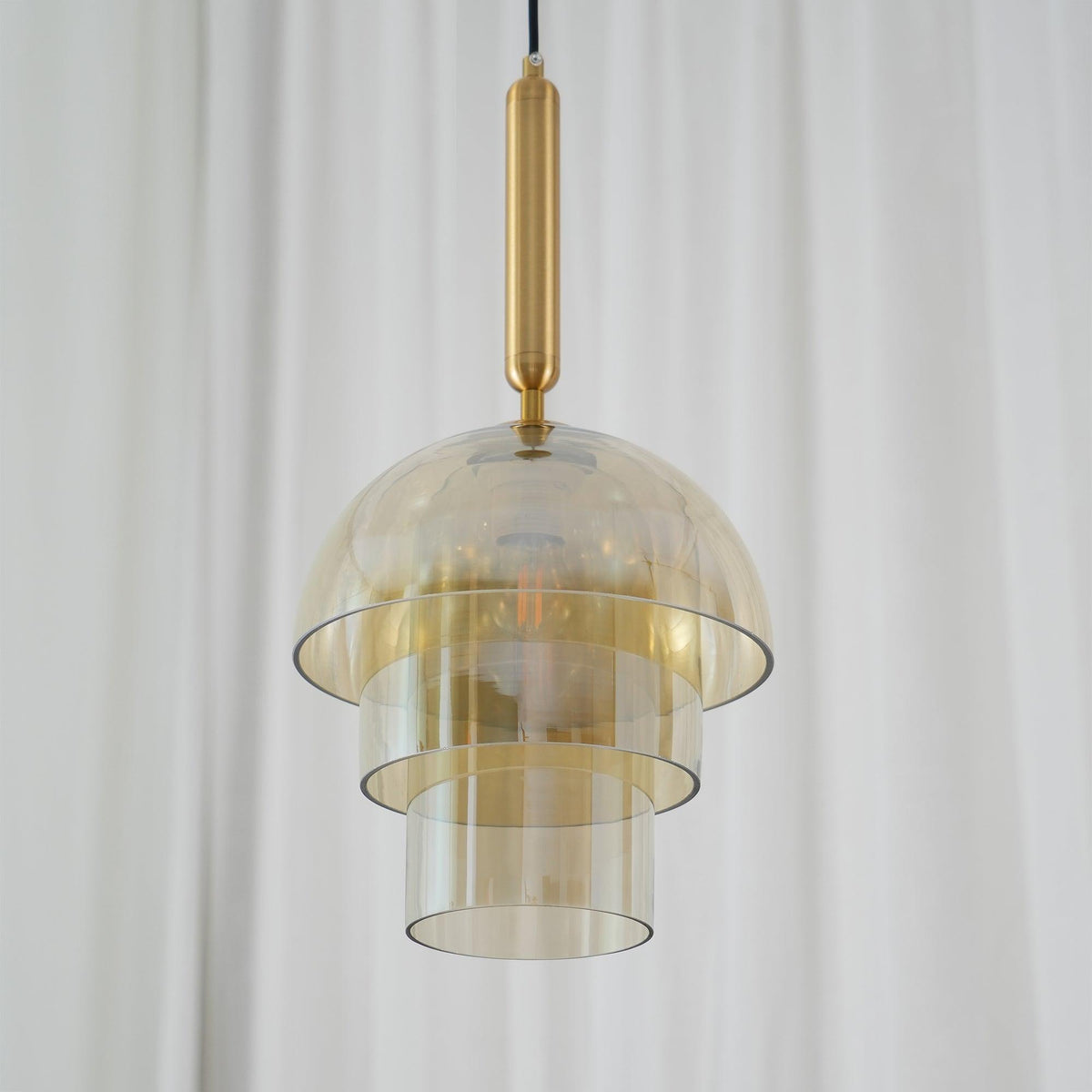 Ambravale Glass Pendant Light-Moonnatur