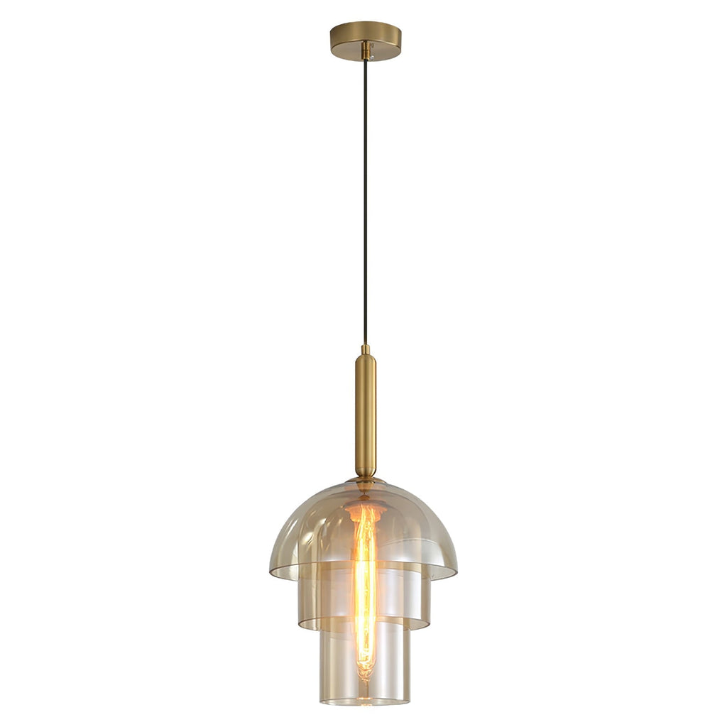 Ambravale Glass Pendant Light-Moonnatur