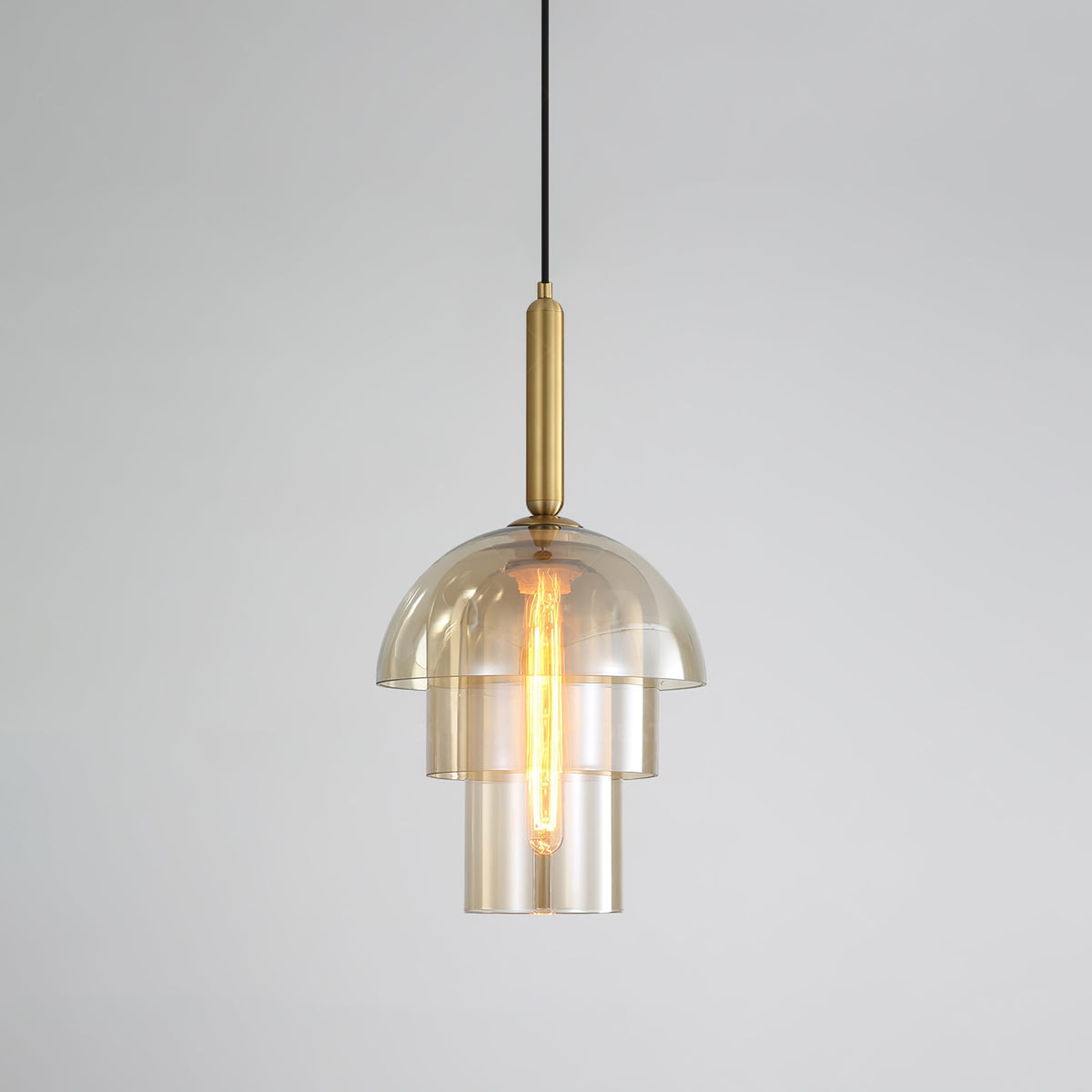 Ambravale Glass Pendant Light-Moonnatur