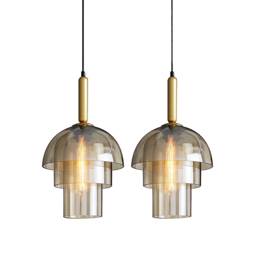 Ambravale Glass Pendant Light-Moonnatur
