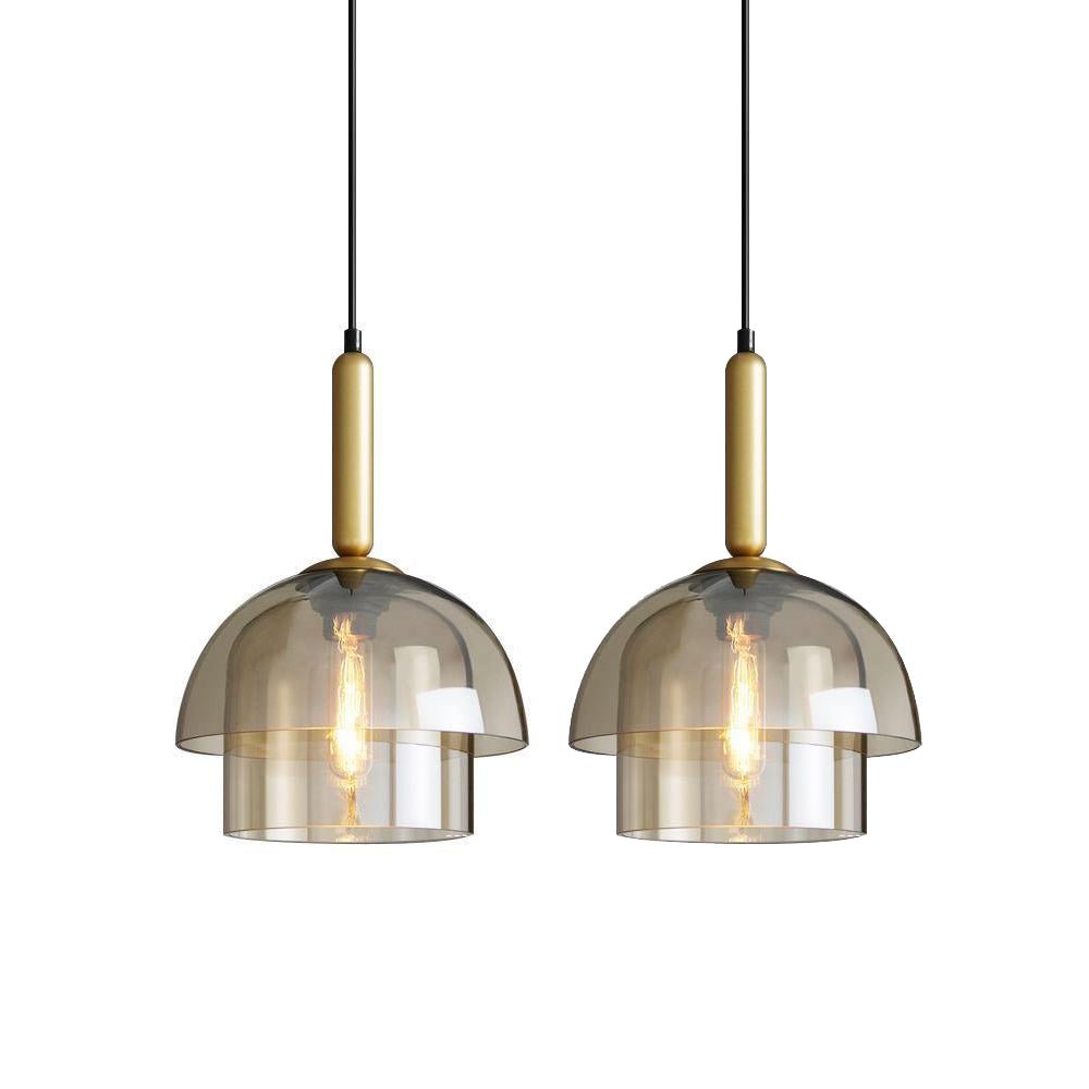 Ambravale Glass Pendant Light-Moonnatur