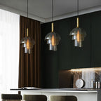 Ambravale Glass Pendant Light-Moonnatur