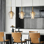 Ambravale Glass Pendant Light-Moonnatur