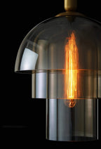 Ambravale Glass Pendant Light-Moonnatur