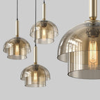 Ambravale Glass Pendant Light-Moonnatur
