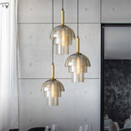 Ambravale Glass Pendant Light-Moonnatur