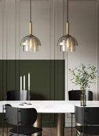 Ambravale Glass Pendant Light-Moonnatur