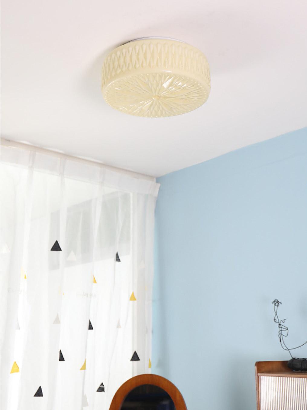 Perlina Glass Ceiling Lamp-Moonnatur