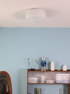 Perlina Glass Ceiling Lamp-Moonnatur