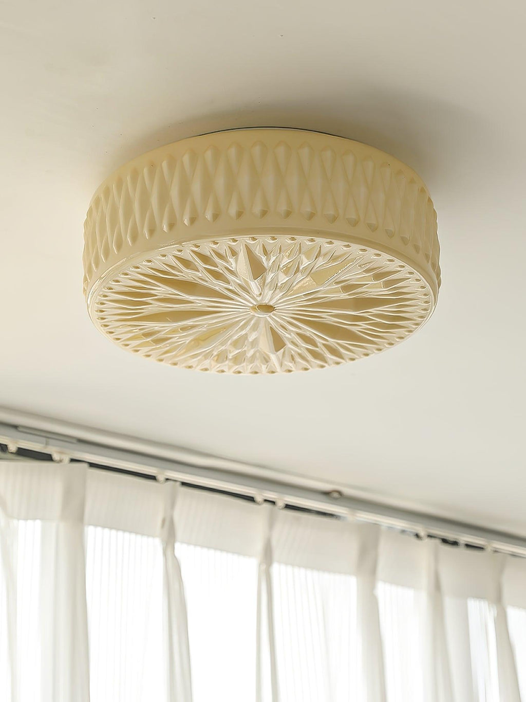 Perlina Glass Ceiling Lamp-Moonnatur