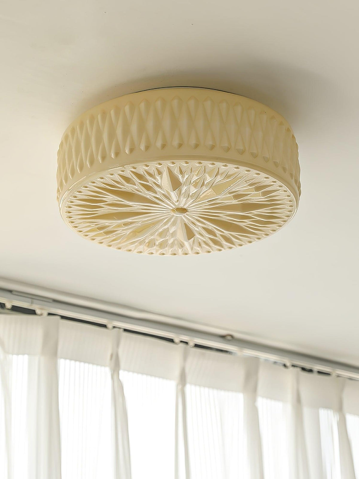 Perlina Glass Ceiling Lamp-Moonnatur
