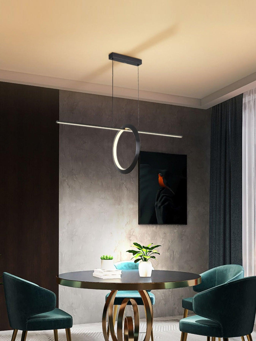 Haldenaria Metal Pendant Light-Moonnatur