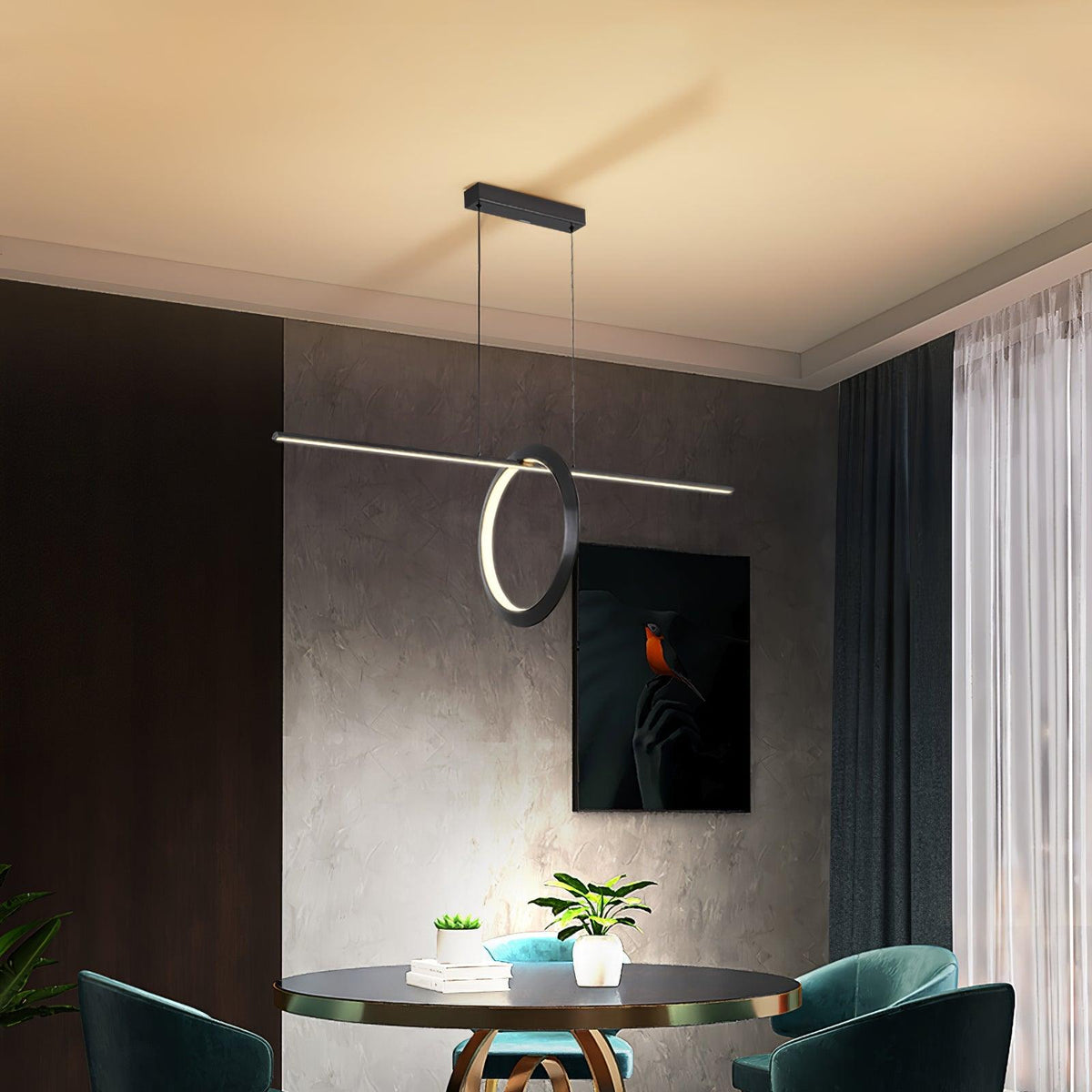 Haldenaria Metal Pendant Light-Moonnatur