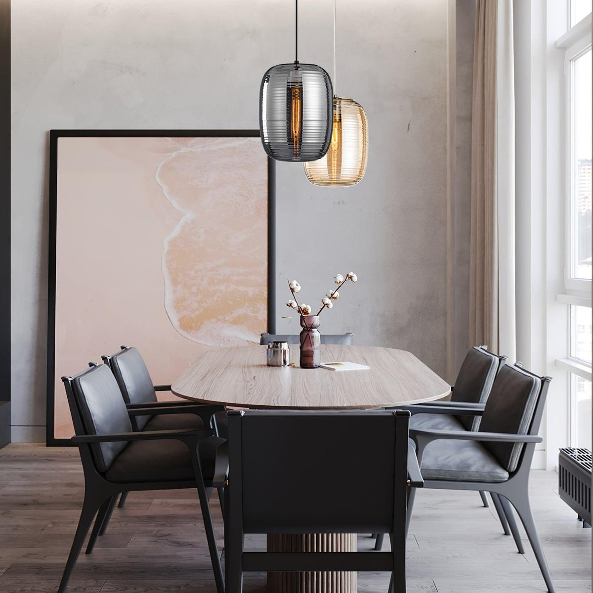 Oswenena Glass Pendant Light-Moonnatur
