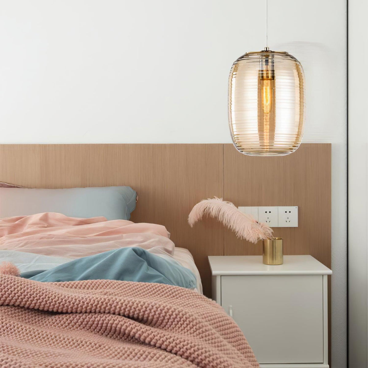 Oswenena Glass Pendant Light-Moonnatur