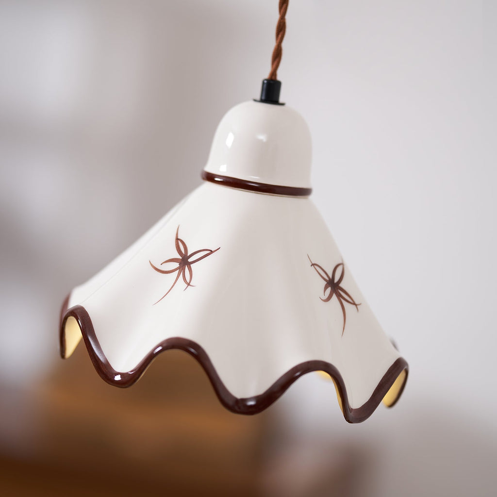 Barrowash Ceramic Pendant Light-Moonnatur