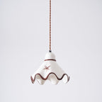 Barrowash Ceramic Pendant Light-Moonnatur