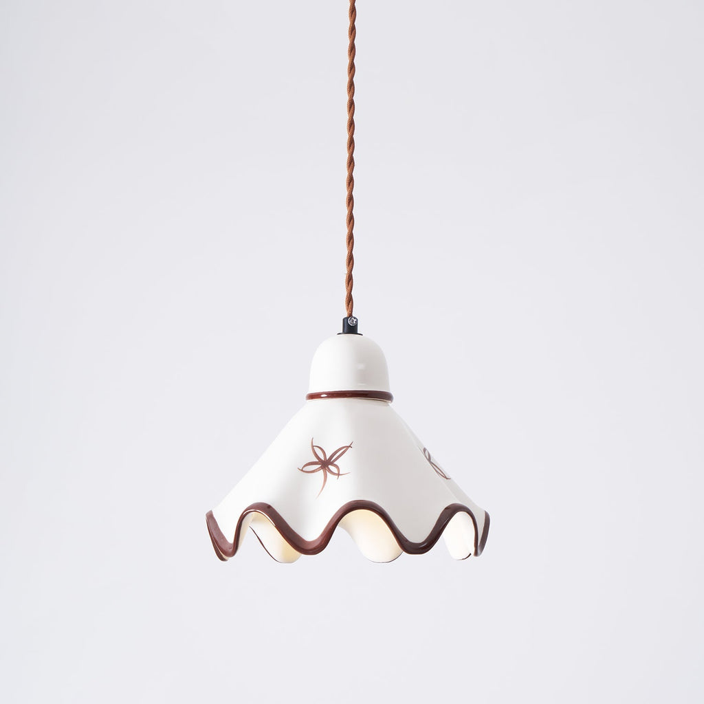 Barrowash Ceramic Pendant Light-Moonnatur