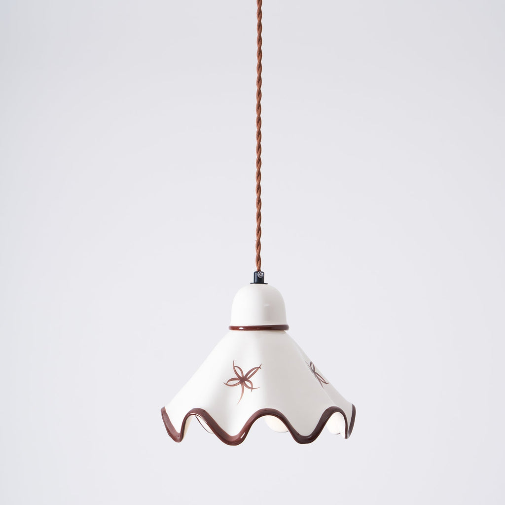 Barrowash Ceramic Pendant Light-Moonnatur