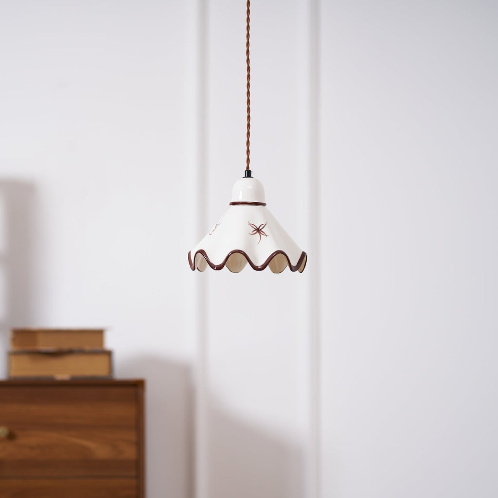 Barrowash Ceramic Pendant Light-Moonnatur