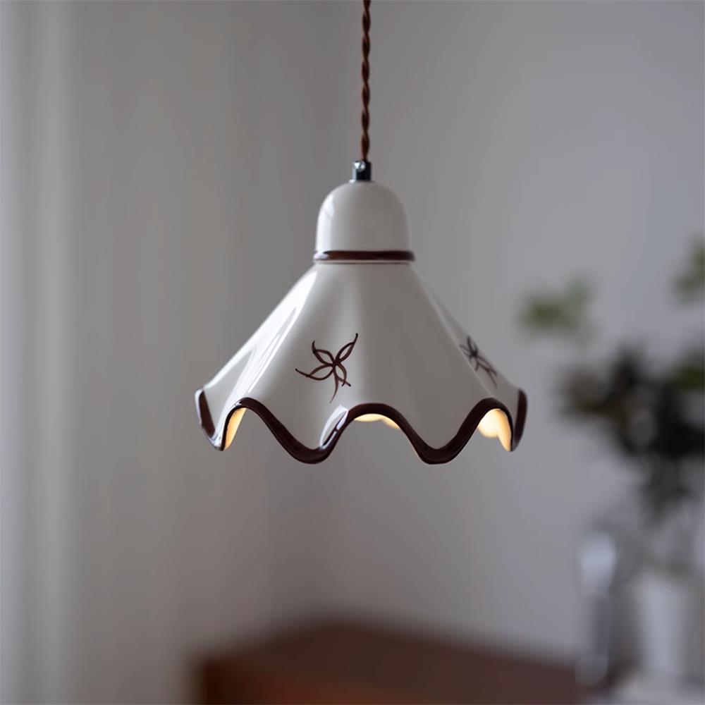 Barrowash Ceramic Pendant Light-Moonnatur