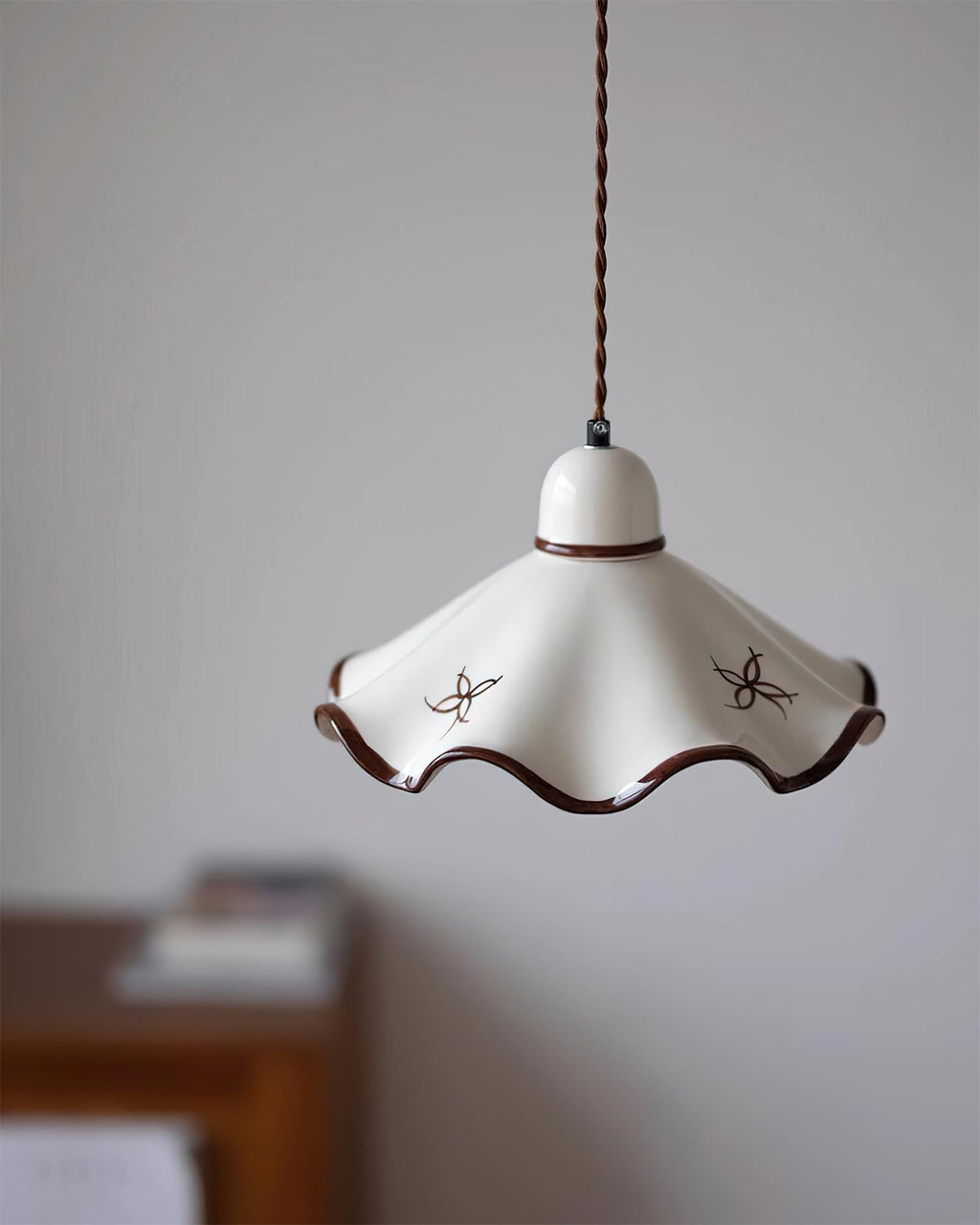 Barrowash Ceramic Pendant Light-Moonnatur