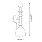 Enverara Wood Wall Light-Moonnatur