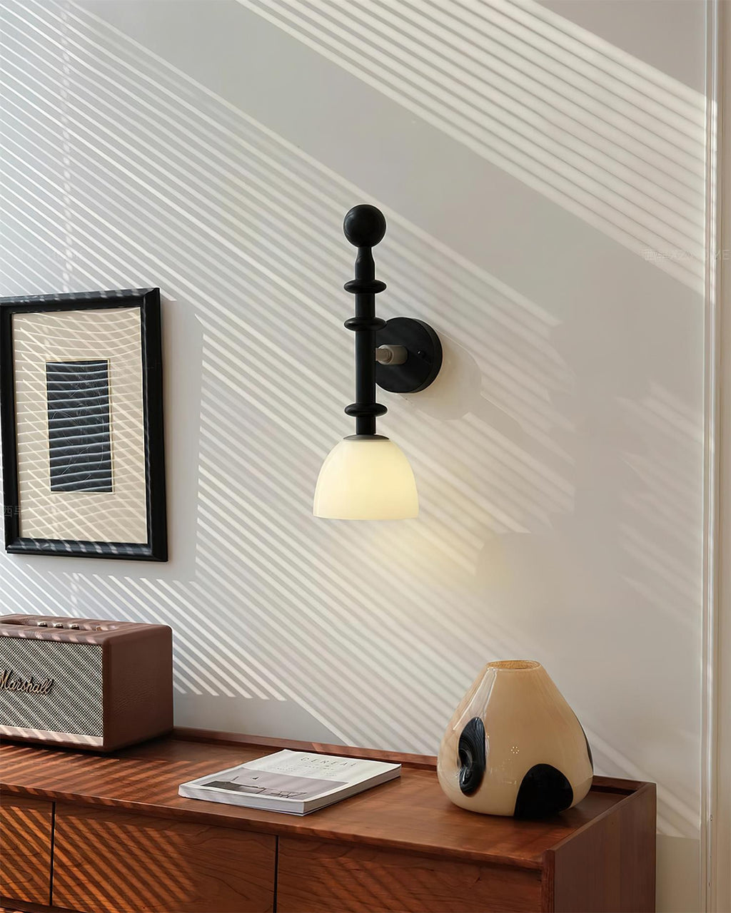 Enverara Wood Wall Light-Moonnatur