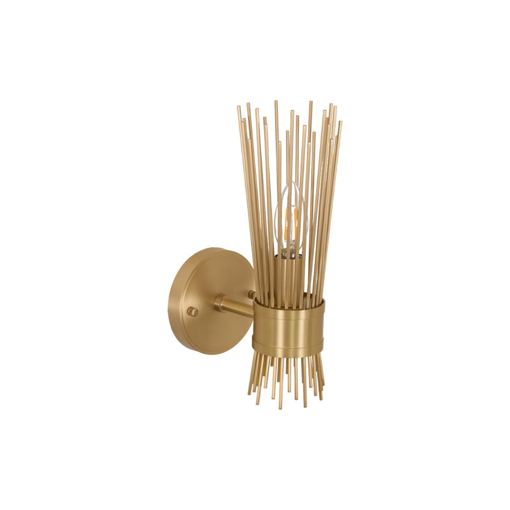 Orlena Brass Wall Lamp-Moonnatur