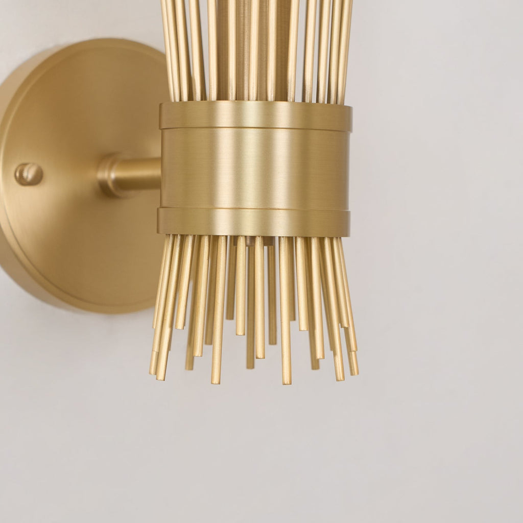 Orlena Brass Wall Lamp-Moonnatur