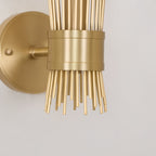 Orlena Brass Wall Lamp-Moonnatur