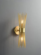 Orlena Brass Wall Lamp-Moonnatur