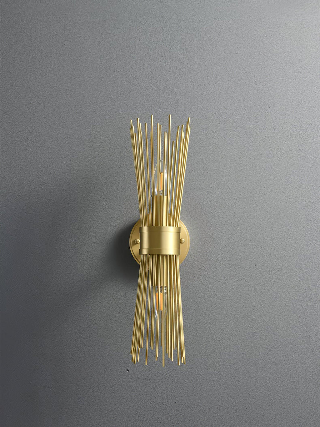 Orlena Brass Wall Lamp-Moonnatur