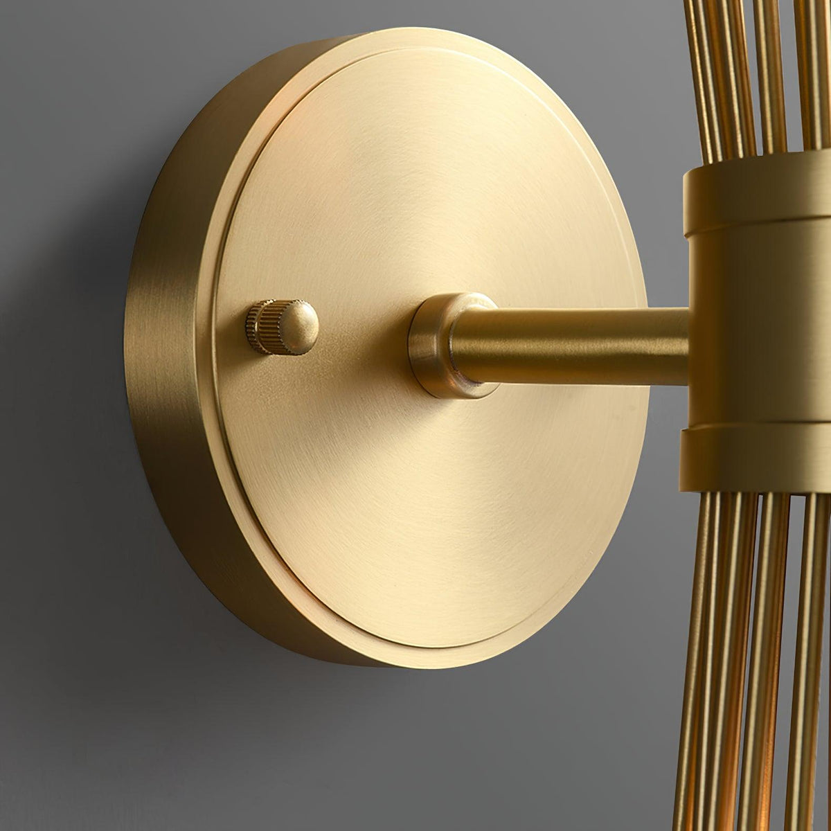 Orlena Brass Wall Lamp-Moonnatur