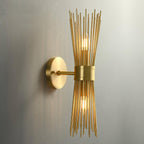 Orlena Brass Wall Lamp-Moonnatur