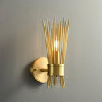 Orlena Brass Wall Lamp-Moonnatur