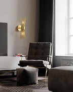 Orlena Brass Wall Lamp-Moonnatur