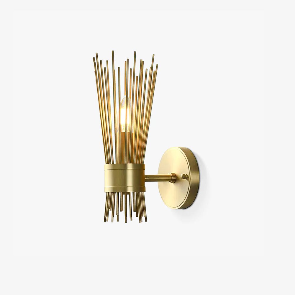 Orlena Brass Wall Lamp-Moonnatur