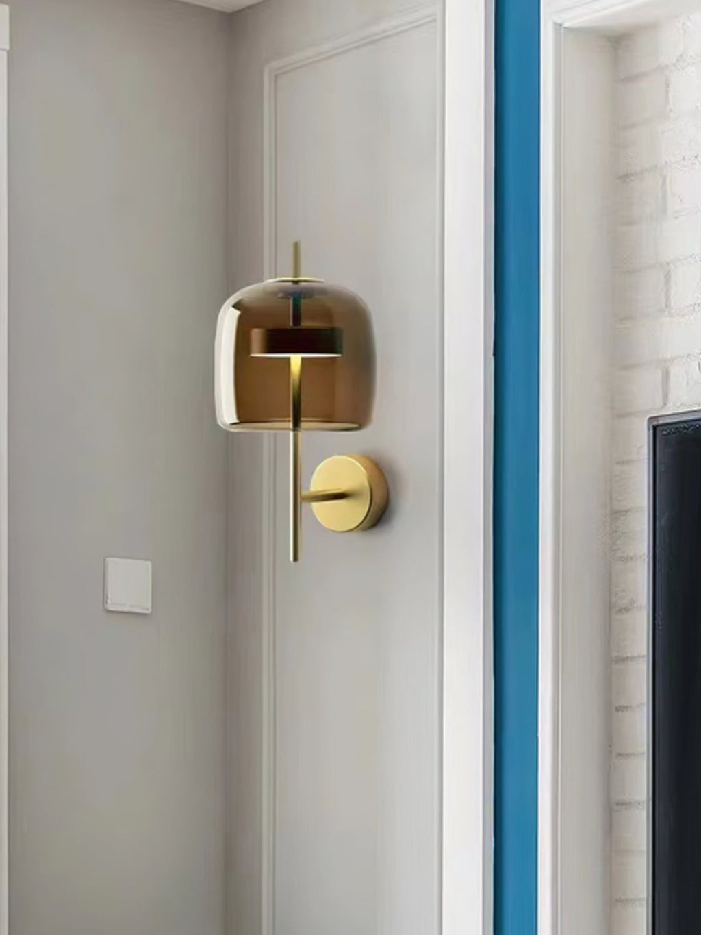 Milrenelle Glass Wall Light-Moonnatur