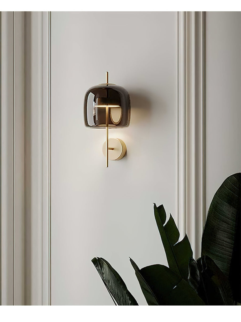Milrenelle Glass Wall Light-Moonnatur