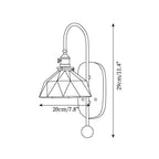 Tildenwood Glass Wall Light-Moonnatur