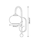 Tildenwood Glass Wall Light-Moonnatur