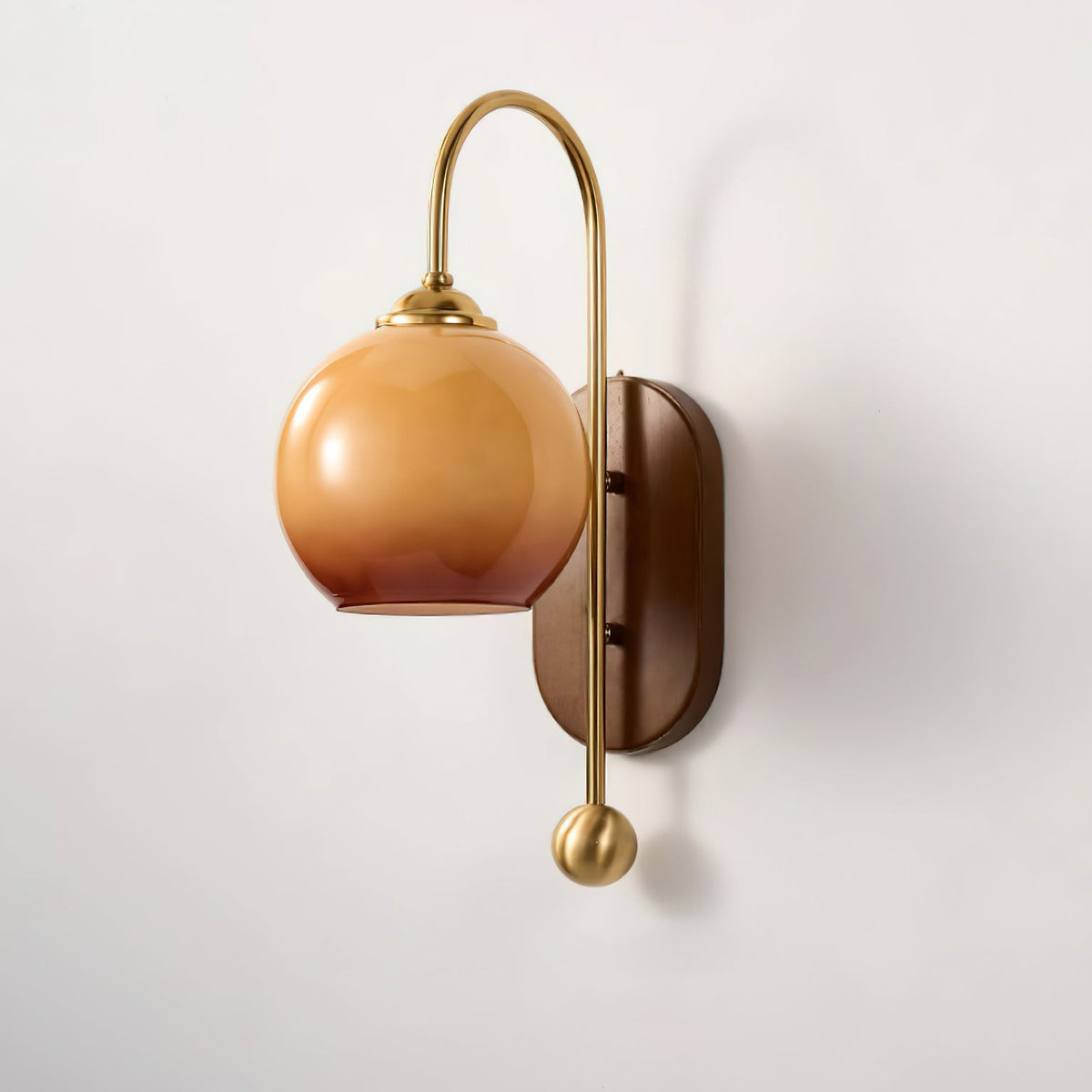 Tildenwood Glass Wall Light-Moonnatur