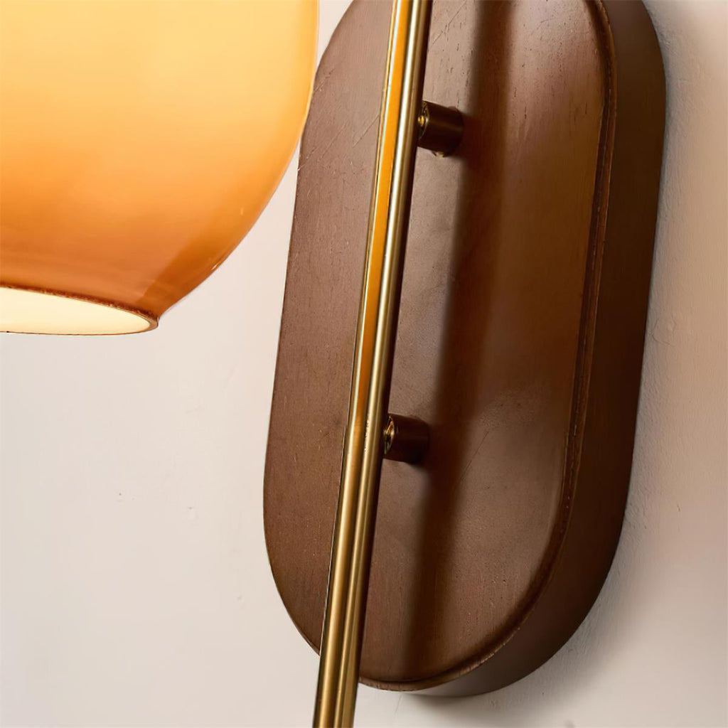 Tildenwood Glass Wall Light-Moonnatur