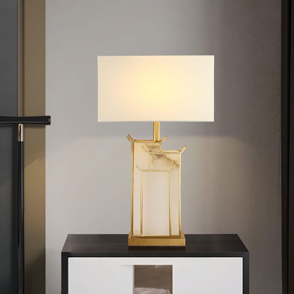 Fenrenora Fabric Table Lamp-Moonnatur