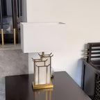 Fenrenora Fabric Table Lamp-Moonnatur