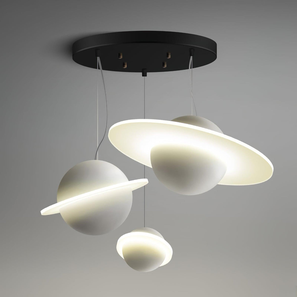 Quenera Iron Pendant Light-Moonnatur