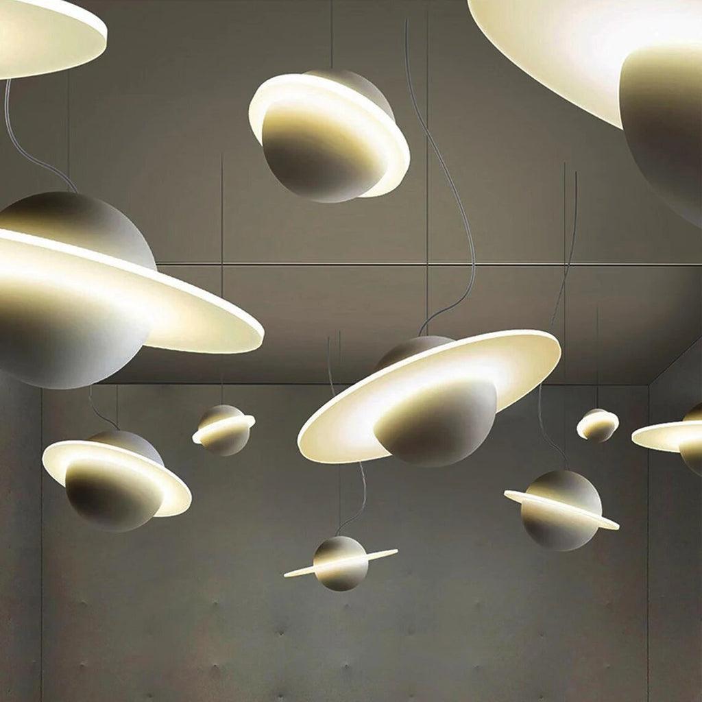 Quenera Iron Pendant Light-Moonnatur