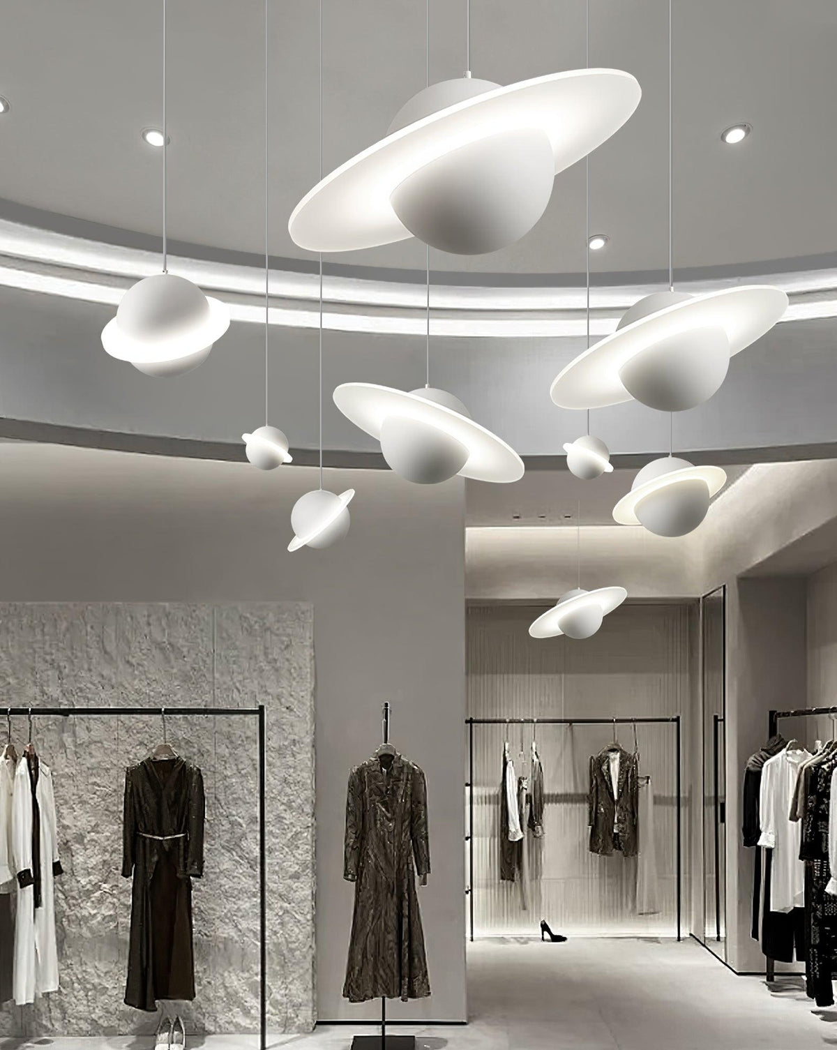 Quenera Iron Pendant Light-Moonnatur